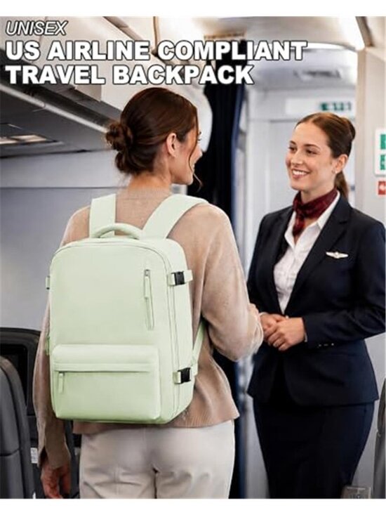 Travel Backpack Carry On Personal Item Laptop Bag Flight Approved Waterproof